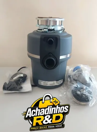 Triturador Alimentos Pia Insinkerator Evolution 100 Evo Silencioso Ecológico Cinza