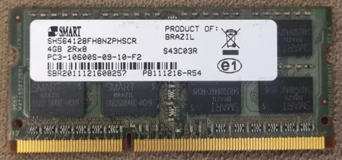 Memória DDR3 para Notebook 6GB