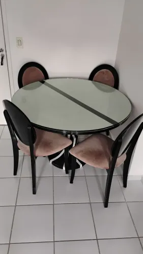 Mesa de jantar redonda Jacaúna