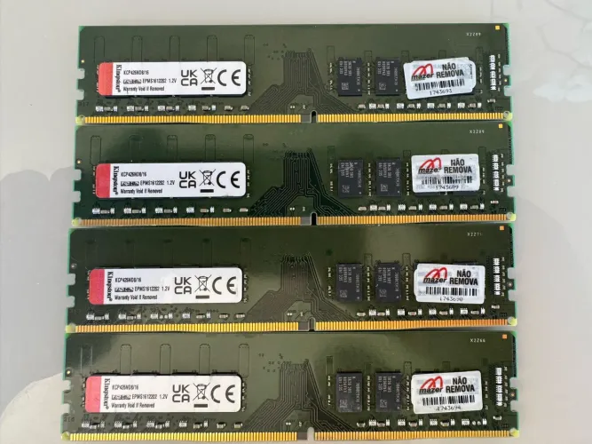 Memória 64gb - DDR4 - pc -4 x KCP421ND8/16