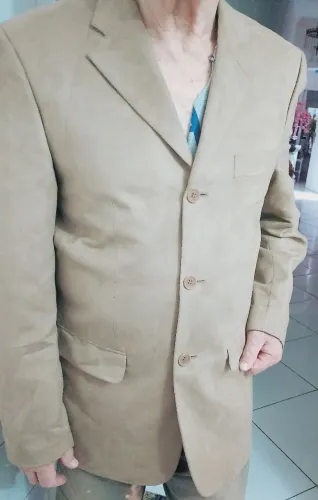Blazer camurça