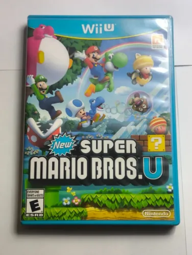 Jogo Original - Nintendo Wii U - New Super Mario Bros U