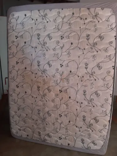 Cama Box casal + Colchão Ortobon