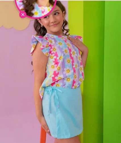 Conjunto infantil menina 12/14 anos