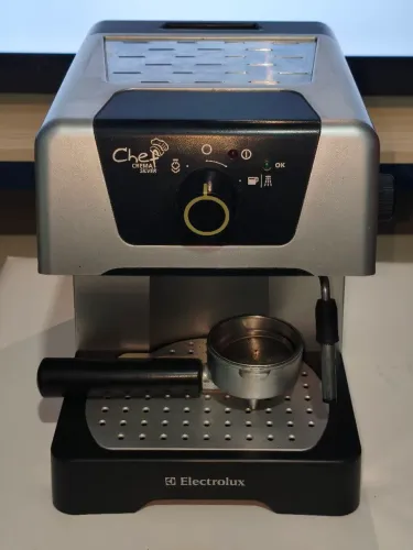 Cafeteira Chef Crema Silver Electrolux