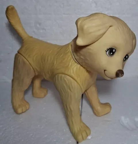 Cãozinho Pet Da Barbie Articulado Pupee Perfeito Estado