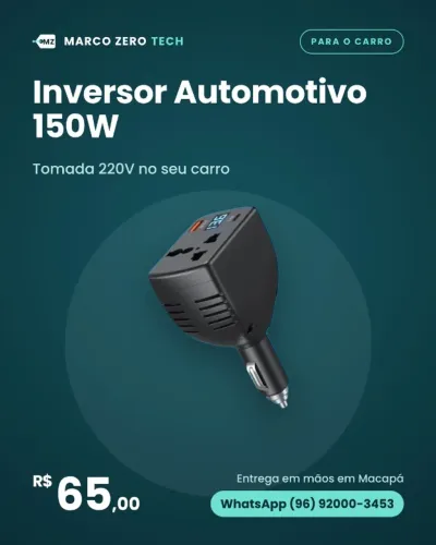 Inversor Automotivo 150W
