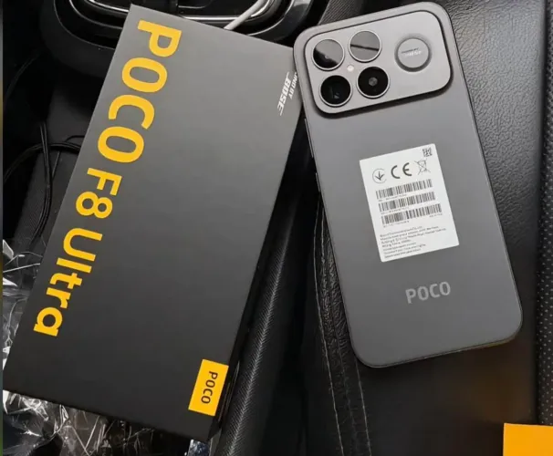 Poco F8 Ultra 5G 512GB/16RAM-Preto Lacrado