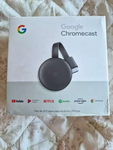 Google Chromecast 3ª Geração Original + Caixa Completa