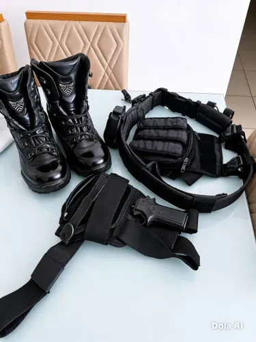Kit tático para segurança, monitores, policiais