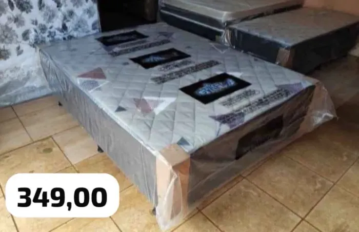 Cama box casal hoje
