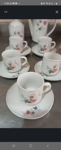 Conjunto de café vintage
