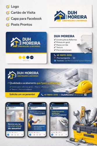 Construção e reforma e pintura em geral