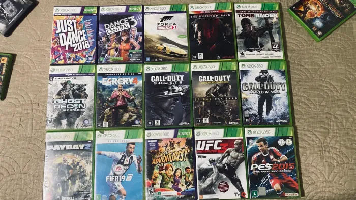 Jogos originais xbox 360