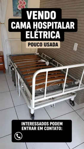 Cama hospitalar elétrica