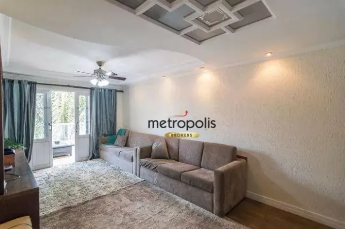 Sobrado com 3 dormitórios à venda, 170 m² por R$ 975.000,00 - Vila Valparaíso - Santo Andr