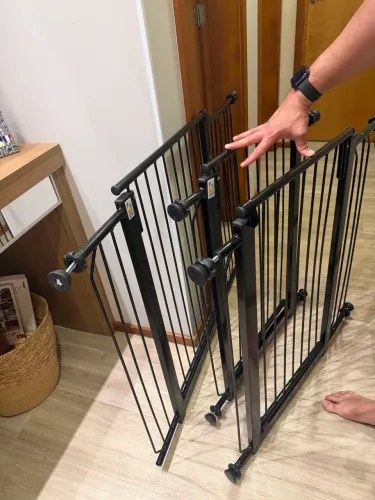 Portãozinho de segurança para pets e crianças