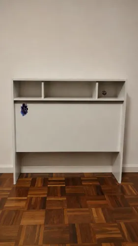 Cabeceira solteiro com nichos