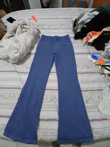 calça flair infantil tamanho 12 anos marca kukie nunca foi usado