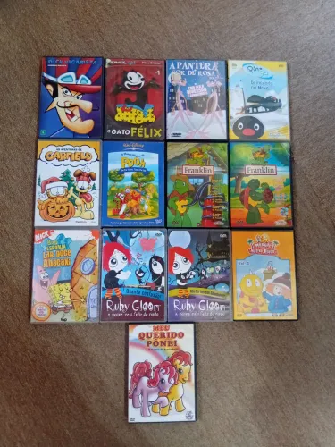 Dvd séries infantis desenhos animados 