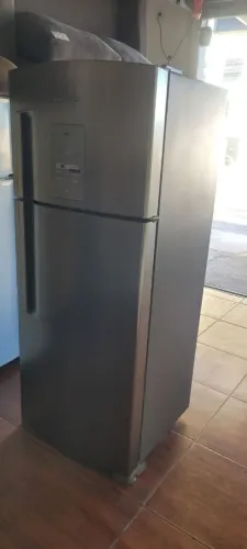 GELADEIRA BRASTEMP INOX FROST FREE SEMI-NOVA