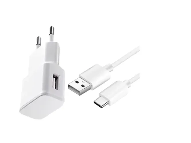 Carregador Tipo C com Fonte e Cabo Usb Comum [Kit Completo]