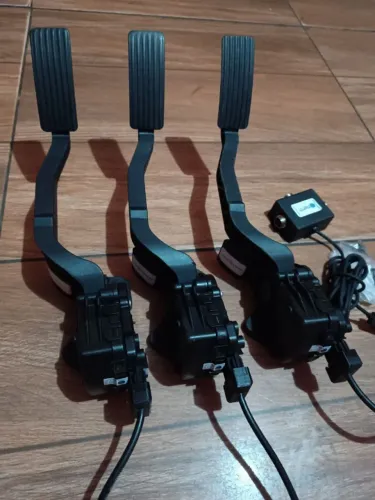 Kit Pedais Reais USB Modificados Para Cockpit / Simulador PC / G29 / G27 / DFGT / ETC...