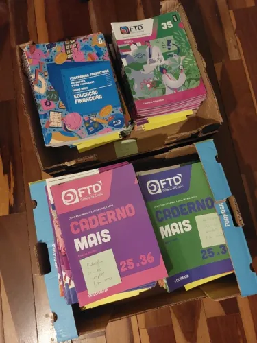 Kit Livros FTD Sistema de Ensino Pré-vestibular Ensino Médio