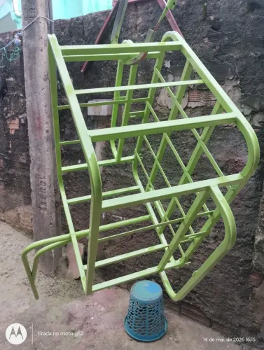 Quadro de Carga de Carretinha para Bicicleta. 