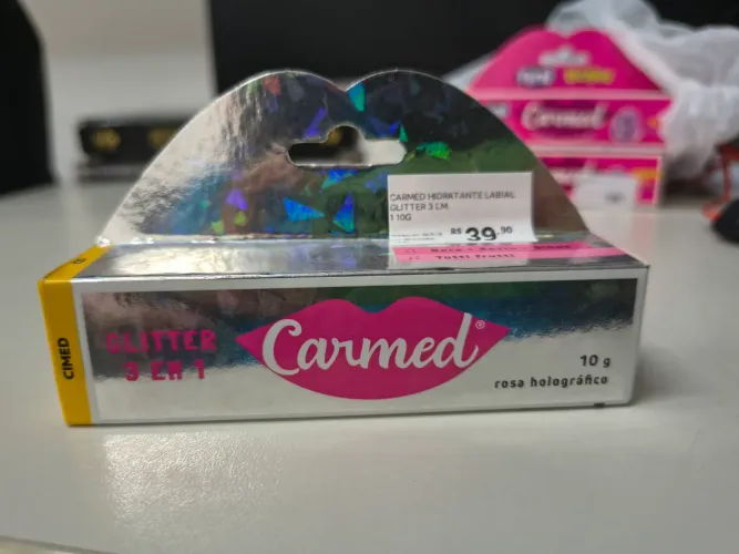 Gloss Carmed Glitter 3 em 1 