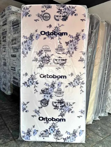 Colchões solteiro espuma Ortobom