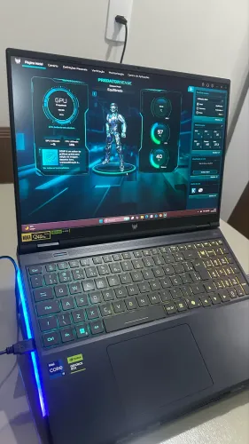 Notebook gamer Acer predator Helios neo 16 + brinde