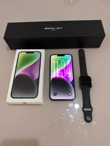 Vendo Combo Apple: iPhone 14 Plus + Apple Watch Series 3 Nike