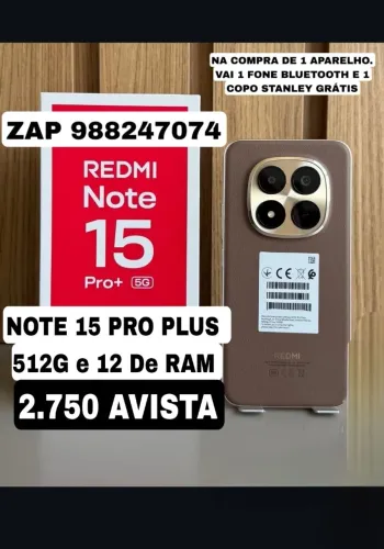 XIAOMI NOTE 15 PRO PLUS 5G 512G e 12 De RAM