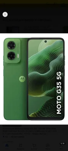Motorola G35 5G - 128gb (verde)