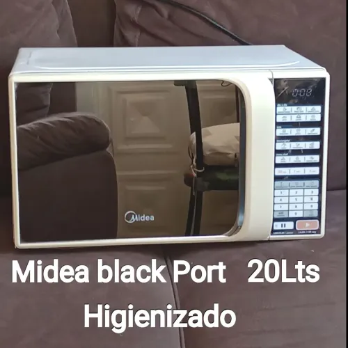 Microondas Midea black Port 20Lts 127v ( Higienizado )
