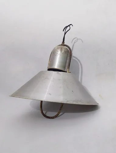 Antiga Luminária Industrial Anos 60