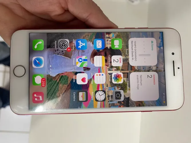iPhone 7 Plus impecável com caixa original e chave de tirar cartão