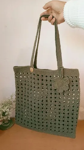 Bolsa em Crochê