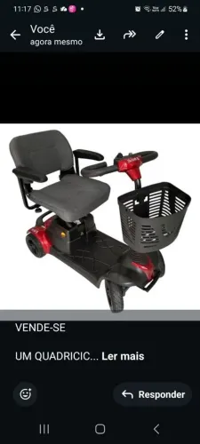 Cadeira de Rodas Motorizada SCOOTER MOTORIZADA