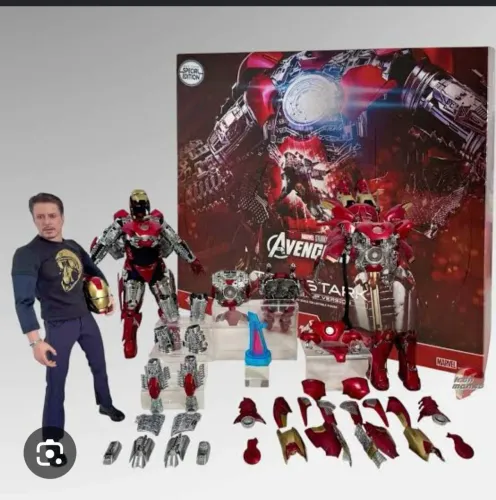 Mark 7 suit up hot toys 