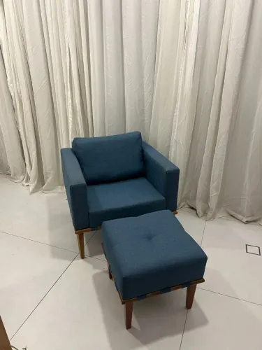 Poltrona Bella Luxo Azul