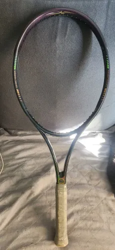 VINTAGE NOS Wimbledon The Championships NOVA Tennis Racket, 4 1/2", OS Green