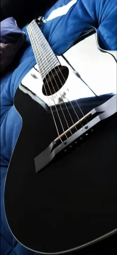 Violão Giannini Start Eletroacústico Aço Preto