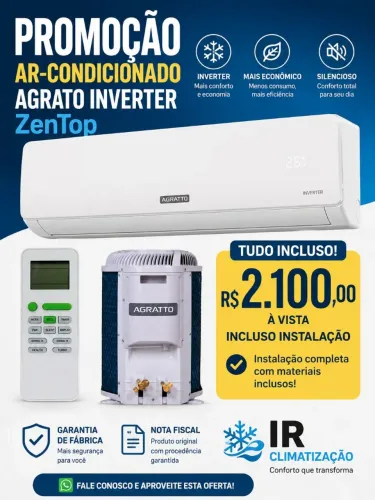 Ar condicionado Agratto inverter