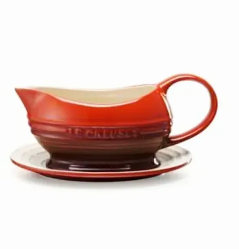 Molheira Com Pires Vermelho Cereja Le Creuset