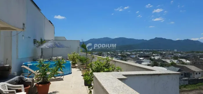 Recreio dos Bandeirantes | Cobertura Duplex 2 quartos, sendo 1 suite