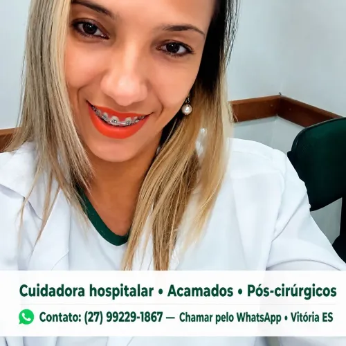 Cuidadora hospitalar /idosos