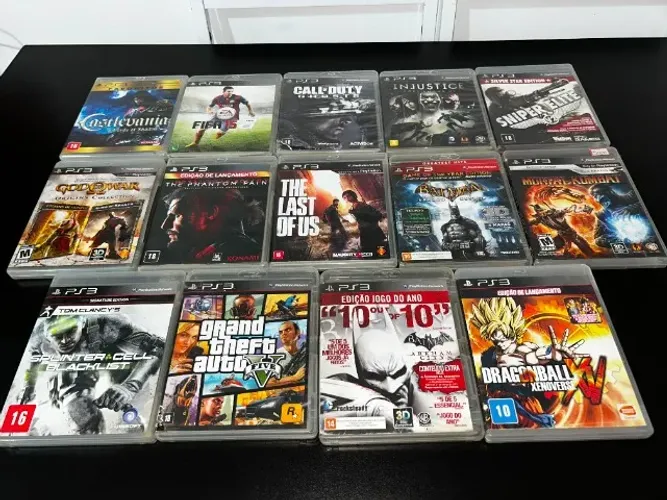 Jogos mídia física de Playstation 3