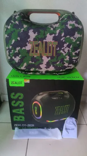 Caixa de som portátil Zealot ZE21 250w